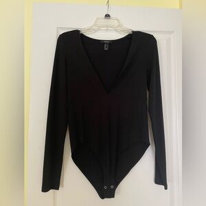 F21 vneck body suit
